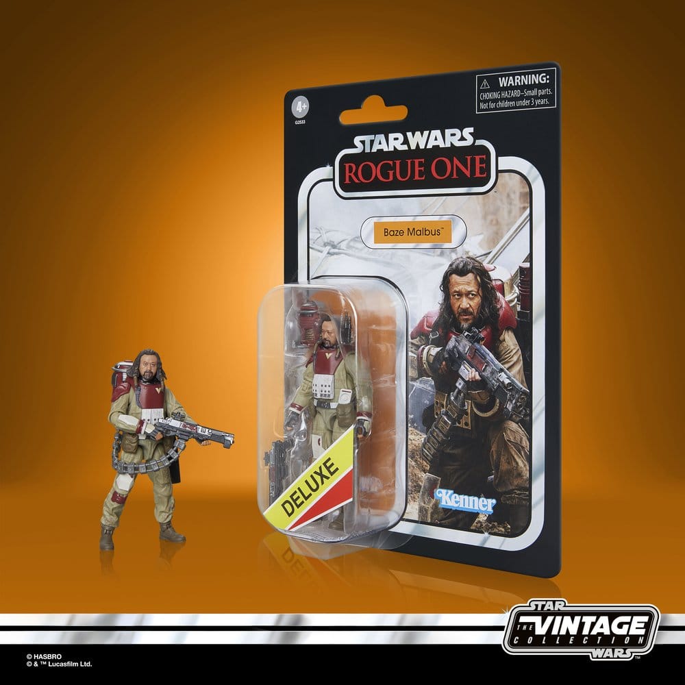 Figura hasbro star wars rogue one baze malbus deluxe