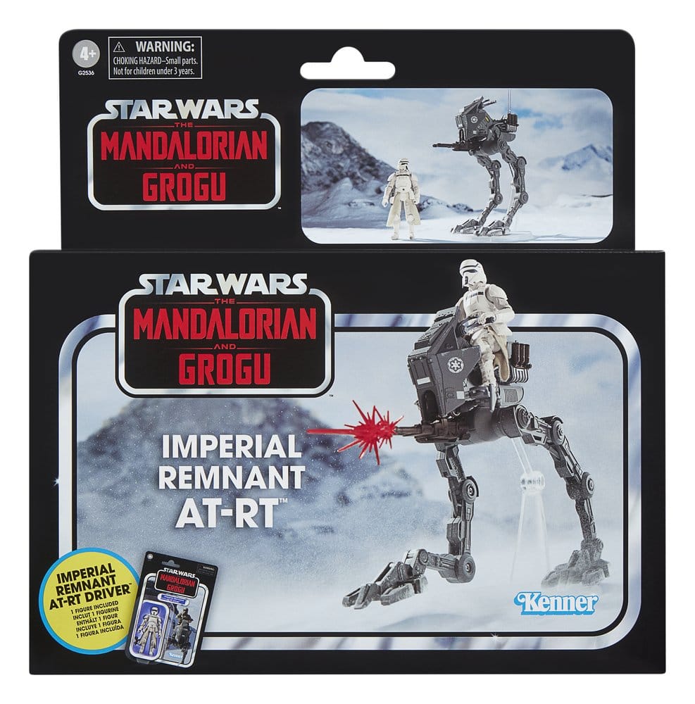 Star Wars: The Mandalorian & Grogu Vintage Collection Vehículo Imperial Remnant AT-RT 10 cm