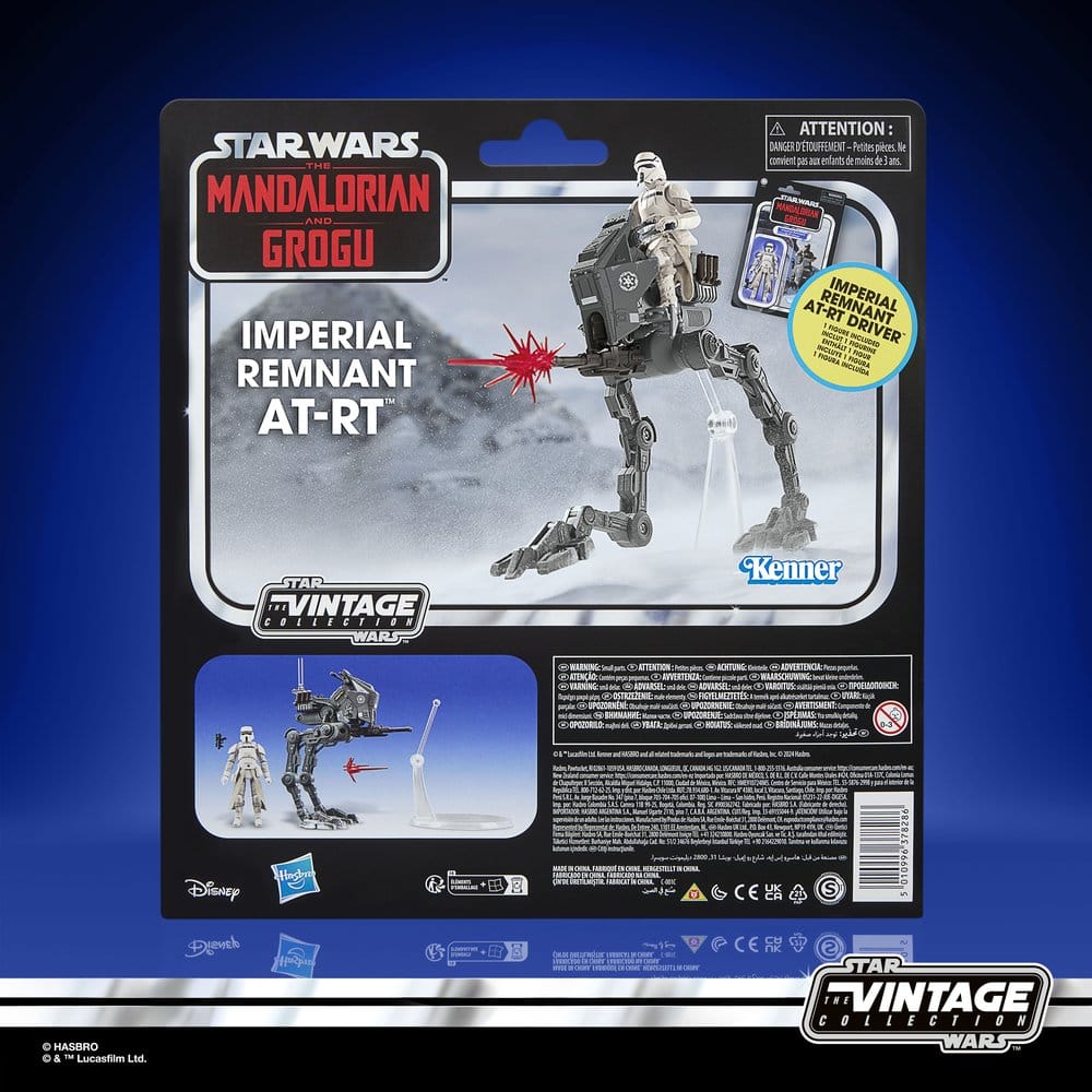 Star Wars: The Mandalorian & Grogu Vintage Collection Vehículo Imperial Remnant AT-RT 10 cm