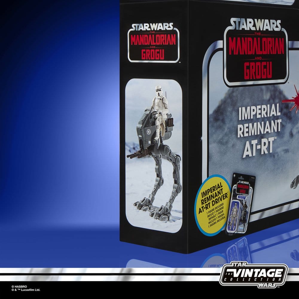 Star Wars: The Mandalorian & Grogu Vintage Collection Vehículo Imperial Remnant AT-RT 10 cm