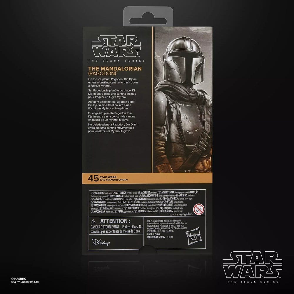 Star Wars: The Mandalorian Black Series Figura The Mandalorian (Pagodon) 15 cm
