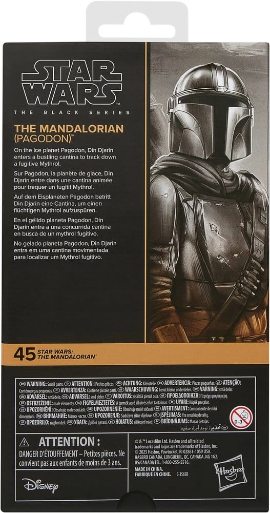 Star Wars: The Mandalorian Black Series Figura The Mandalorian (Pagodon) 15 cm