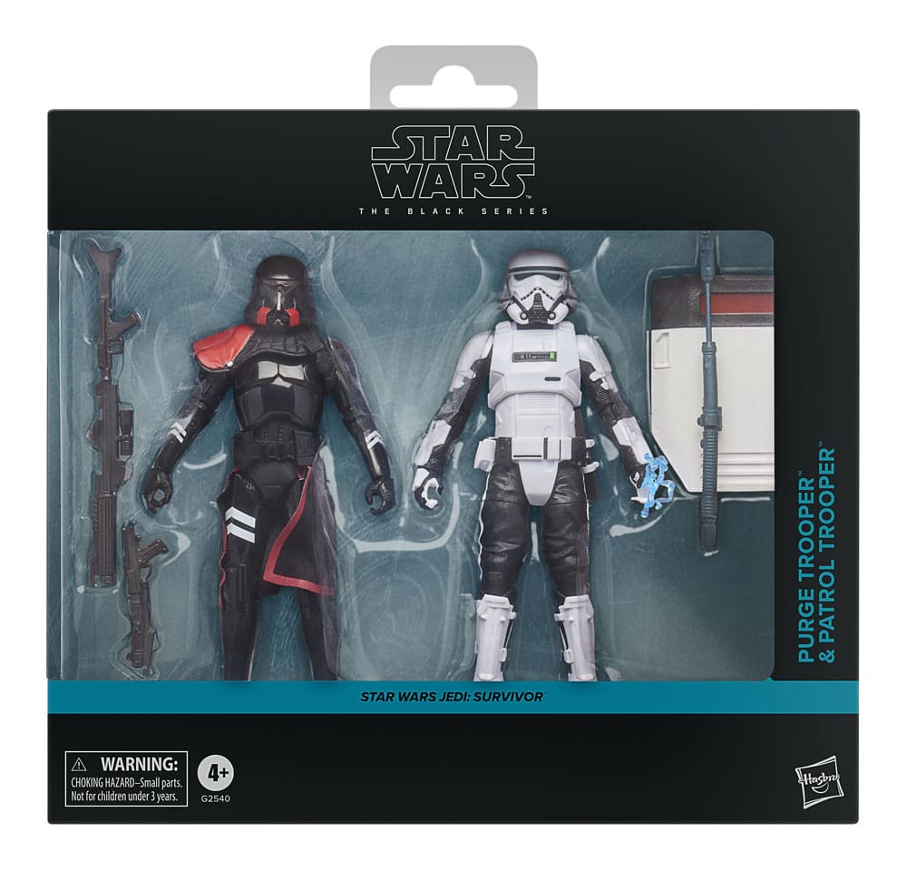 Star Wars Jedi: Survivor Black Series Pack de 2 Figuras Purge Trooper & Patrol Trooper 15 cm