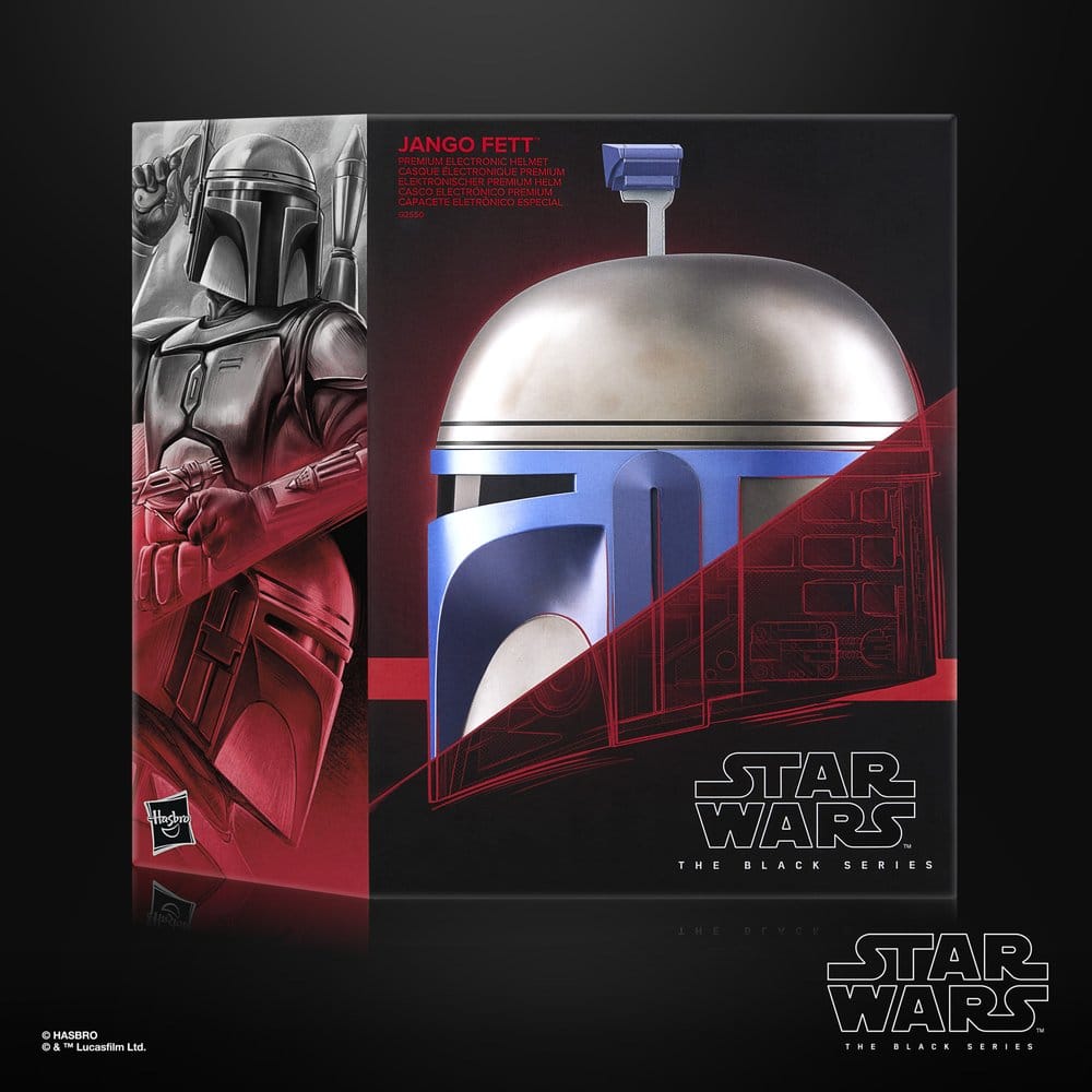 Star Wars Episode II Black Series Casco Electrónico Jango Fett