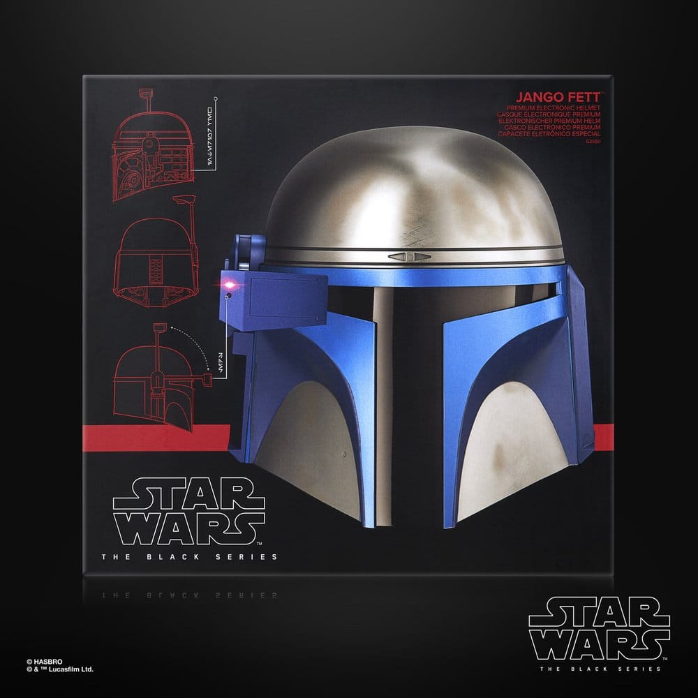 Star Wars Episode II Black Series Casco Electrónico Jango Fett