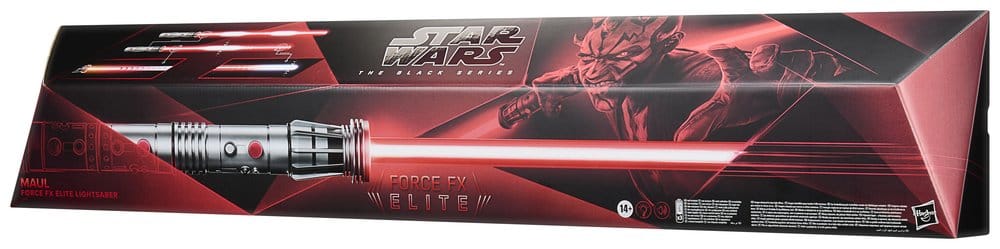 Star Wars: Maul - Shadow Lord Black Series réplica Force FX Elite Sable de Luz Maul