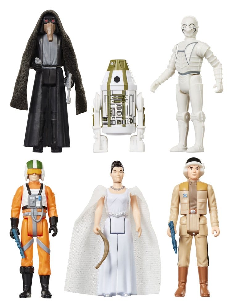 Star Wars Episode IV Retro Collection Pack de 6 Figuras 10 cm Frikytopia