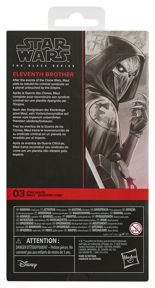 Star Wars: Maul - Shadow Lord Black Series Figura Eleventh Brother 15 cm