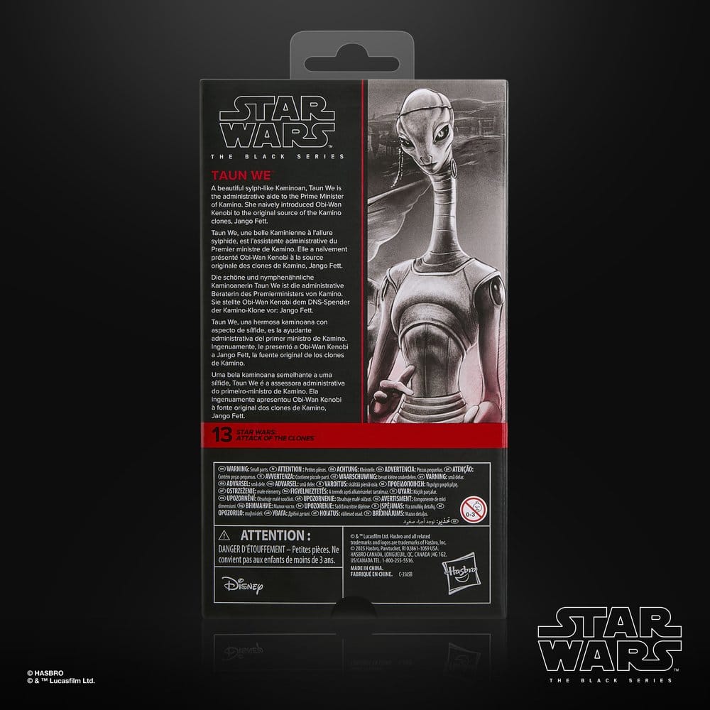 Star Wars Episode II Black Series Figura Taun We 15 cm