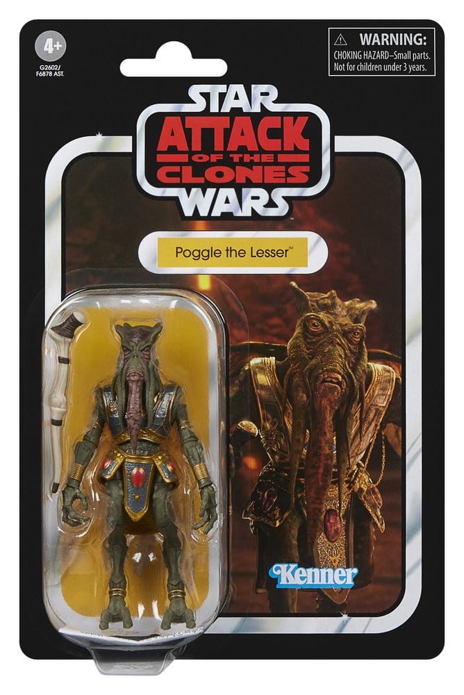 Figura Poggle the Lesser El Ataque de los Clones Star Wars 9,5cm