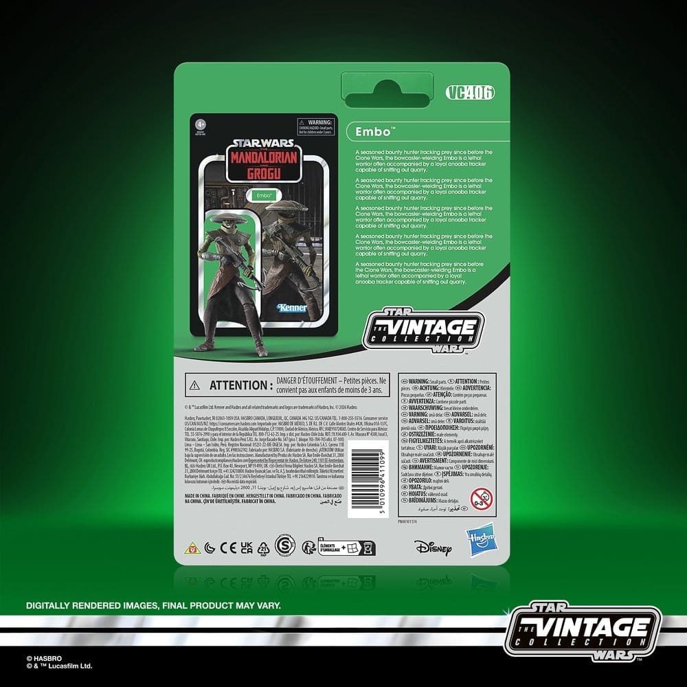 Star Wars: The Mandalorian and Grogu Vintage Collection Figura Embo 10 cm