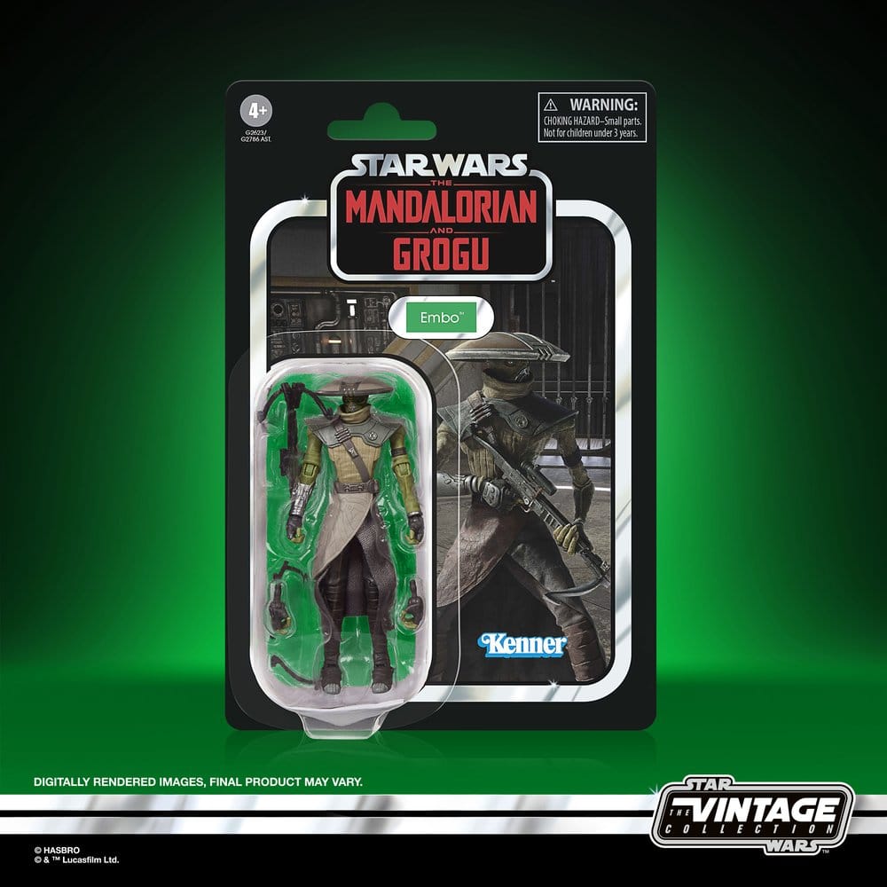 Star Wars: The Mandalorian and Grogu Vintage Collection Figura Embo 10 cm