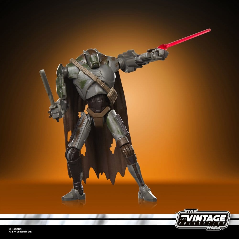 Star Wars: The Mandalorian and Grogu Vintage Collection Figura Mercenary Droid 10 cm