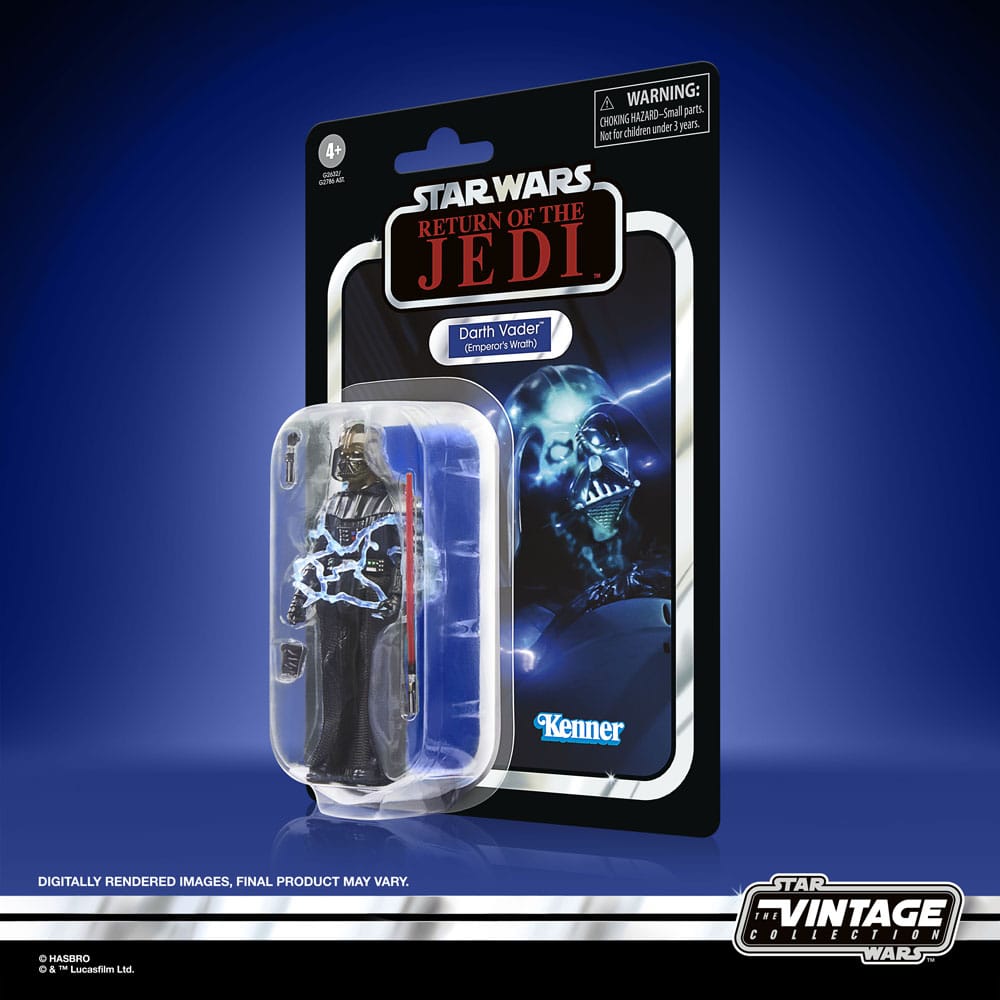 Figura Darth Vader Emperor Wrath Return Of The Jedi Star Wars 9,5 cm