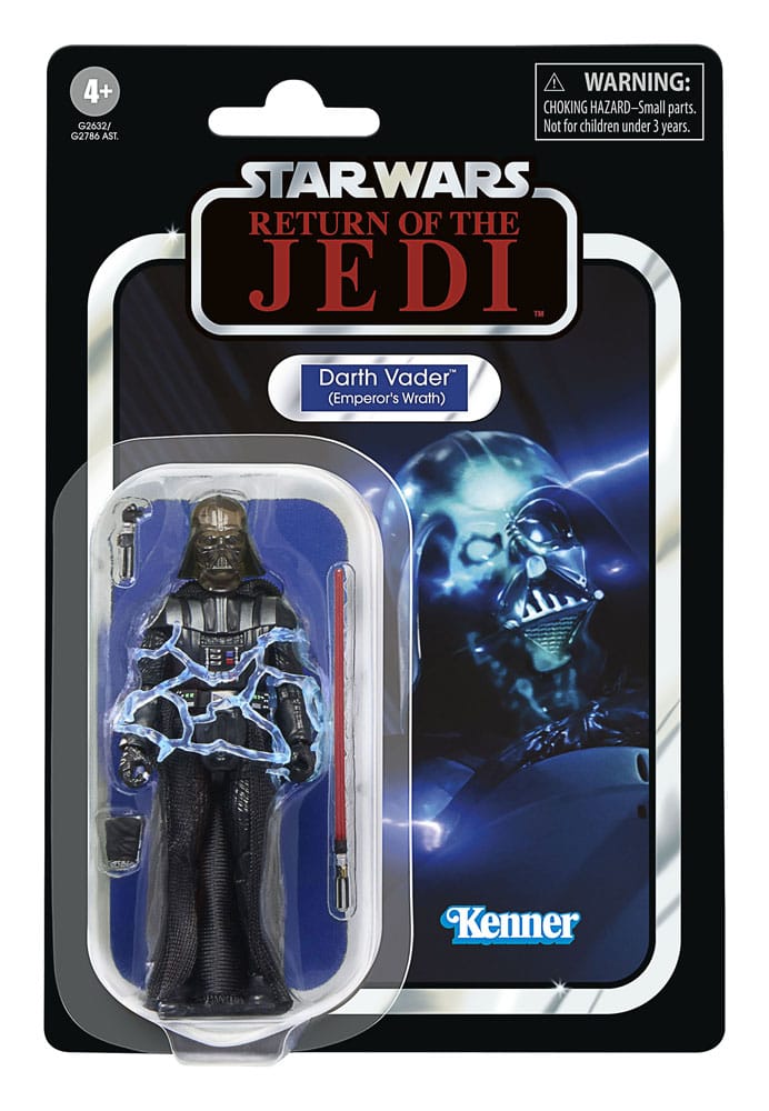 Figura Darth Vader Emperor Wrath Return Of The Jedi Star Wars 9,5 cm