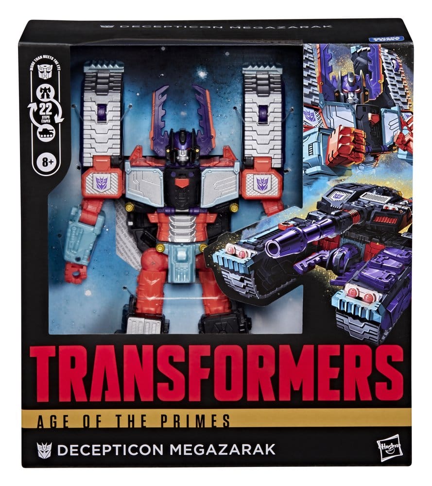 Transformers Age of the Primes Leader Class Figura Megazarak 19 cm