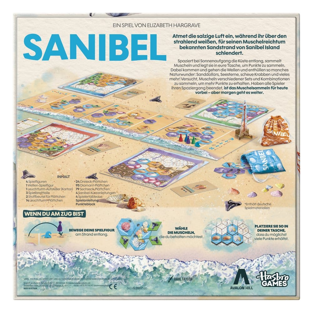 Sanibel Juego de mesa *Edición Alemán*