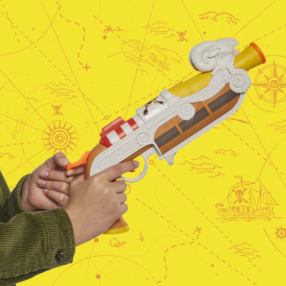 One Piece NERF Lanzador de Dardos Going Merry