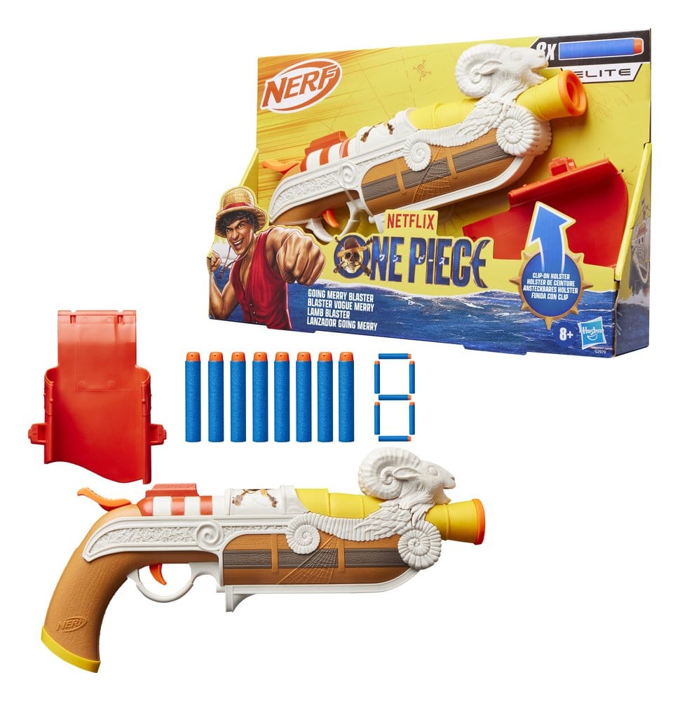 One Piece NERF Lanzador de Dardos Going Merry