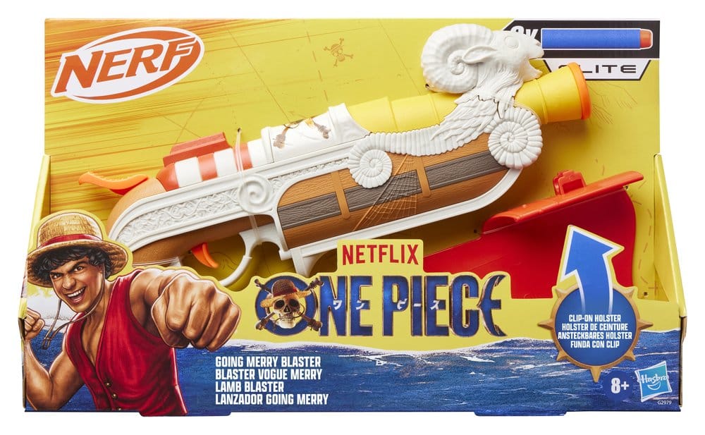 One Piece NERF Lanzador de Dardos Going Merry