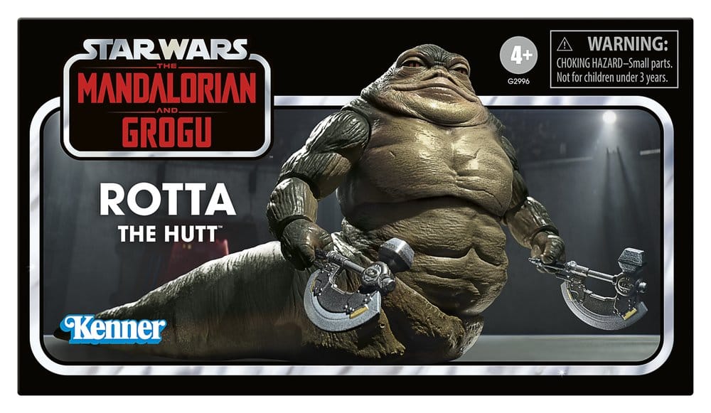 Star Wars: The Mandalorian and Grogu Vintage Collection Figura Rotta the Hutt 10 cm
