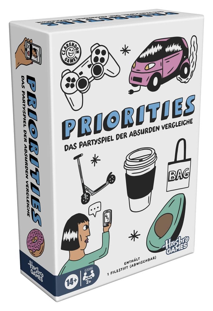 Priorities Juego de cartas *Edición Alemán*