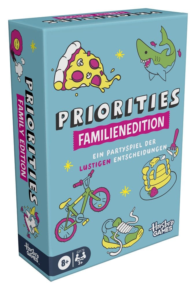 Priorities Juego de cartas Family Edition *Edición Alemán*
