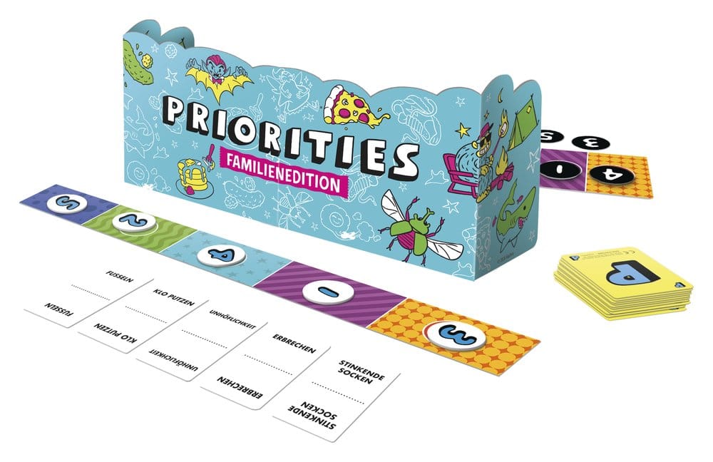 Priorities Juego de cartas Family Edition *Edición Alemán*