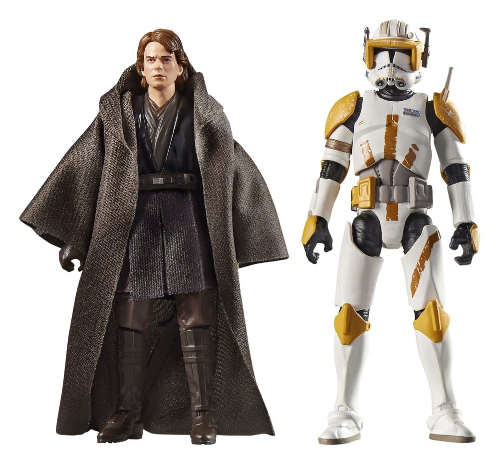 Star Wars Episode III Vintage Collection Pack de 2 Figuras Anakin Skywalker & Clone Commander Cody (Utapau) 10 cm