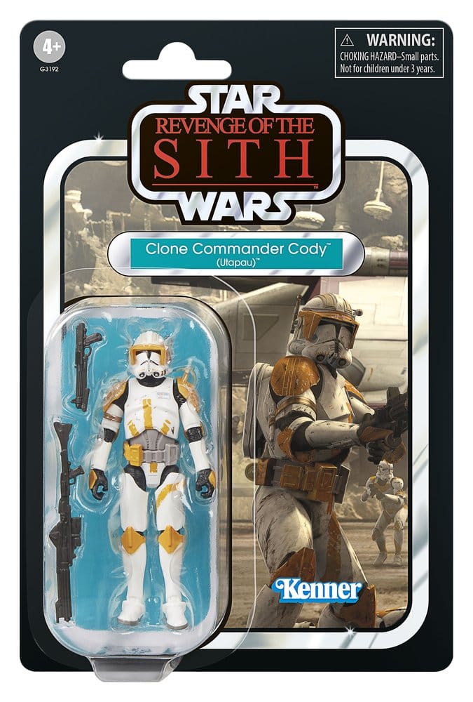 Star Wars Episode III Vintage Collection Pack de 2 Figuras Anakin Skywalker & Clone Commander Cody (Utapau) 10 cm