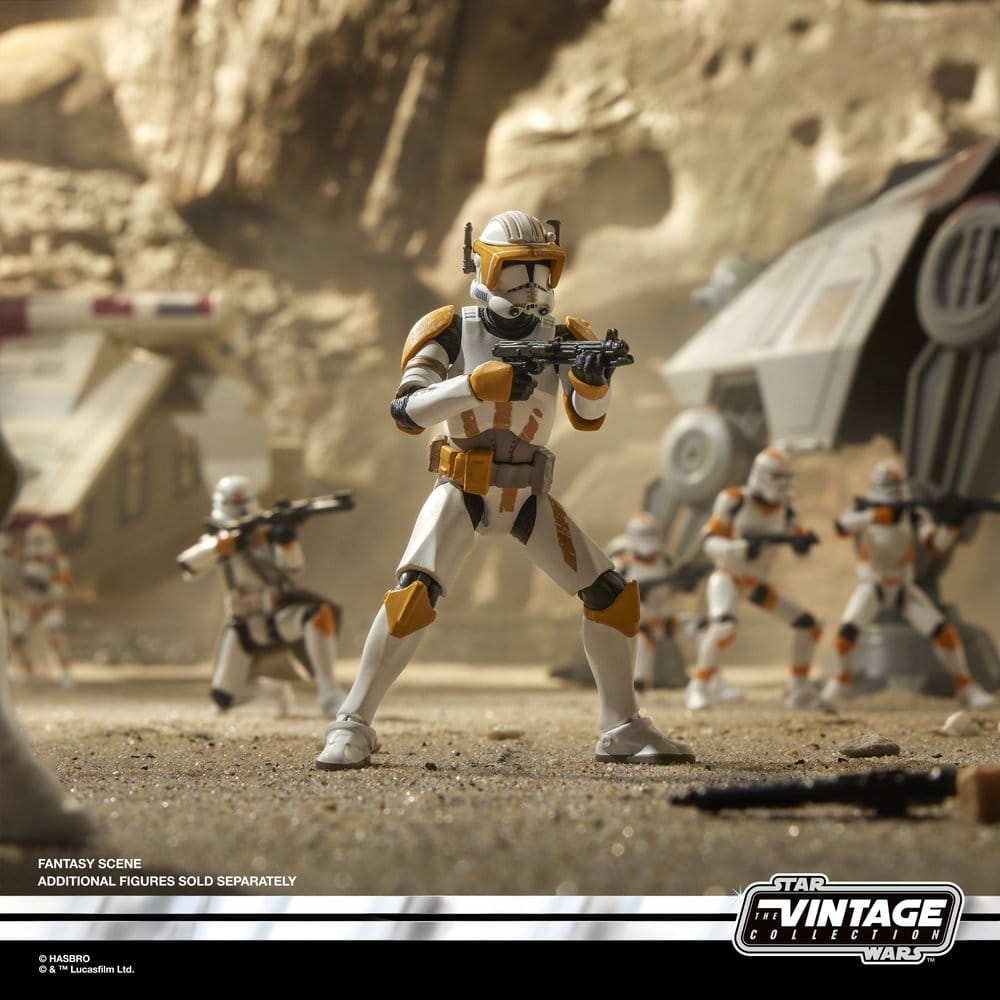 Star Wars Episode III Vintage Collection Pack de 2 Figuras Anakin Skywalker & Clone Commander Cody (Utapau) 10 cm