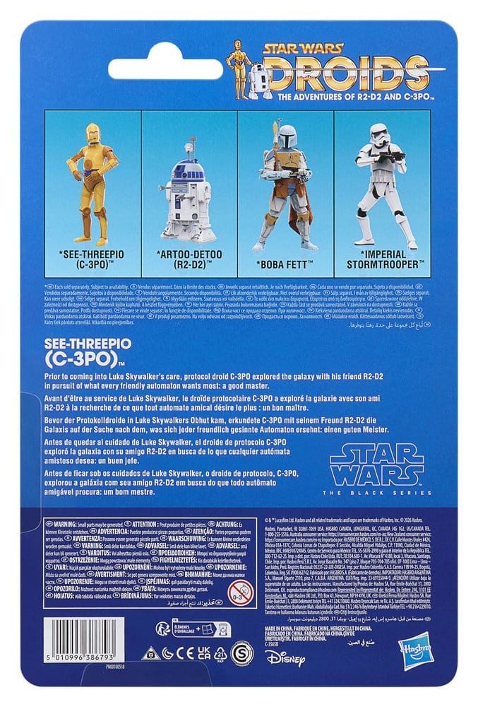 Star Wars: Droids Black Series Figura See-Threepio (C-3PO) 15 cm
