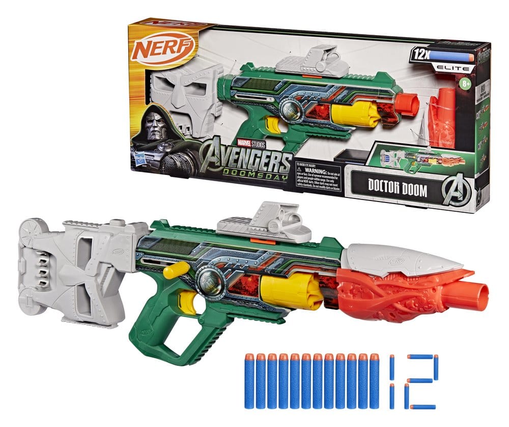 Avengers: Doomsday NERF Lanzador de Dardos Doctor Doom