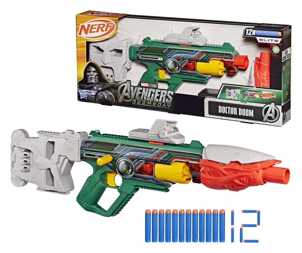 Avengers: Doomsday NERF Lanzador de Dardos Doctor Doom