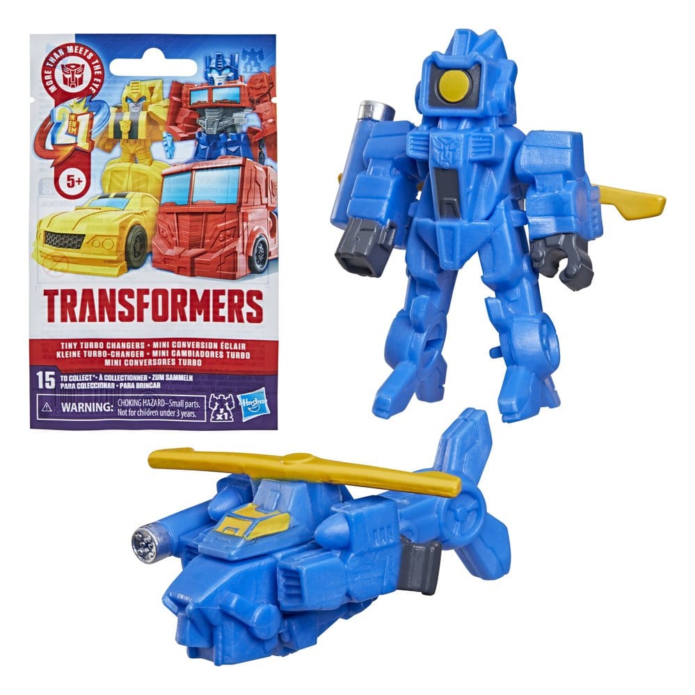 Transformers Mini Figuras 4 cm Tiny Turbo Changers Cajas Sorpresas Expositor (24)