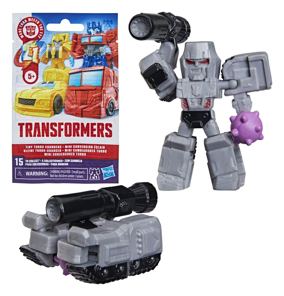 Transformers Mini Figuras 4 cm Tiny Turbo Changers Cajas Sorpresas Expositor (24)