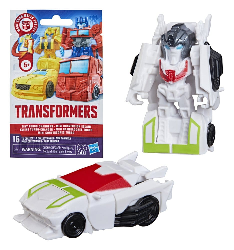 Transformers Mini Figuras 4 cm Tiny Turbo Changers Cajas Sorpresas Expositor (24)