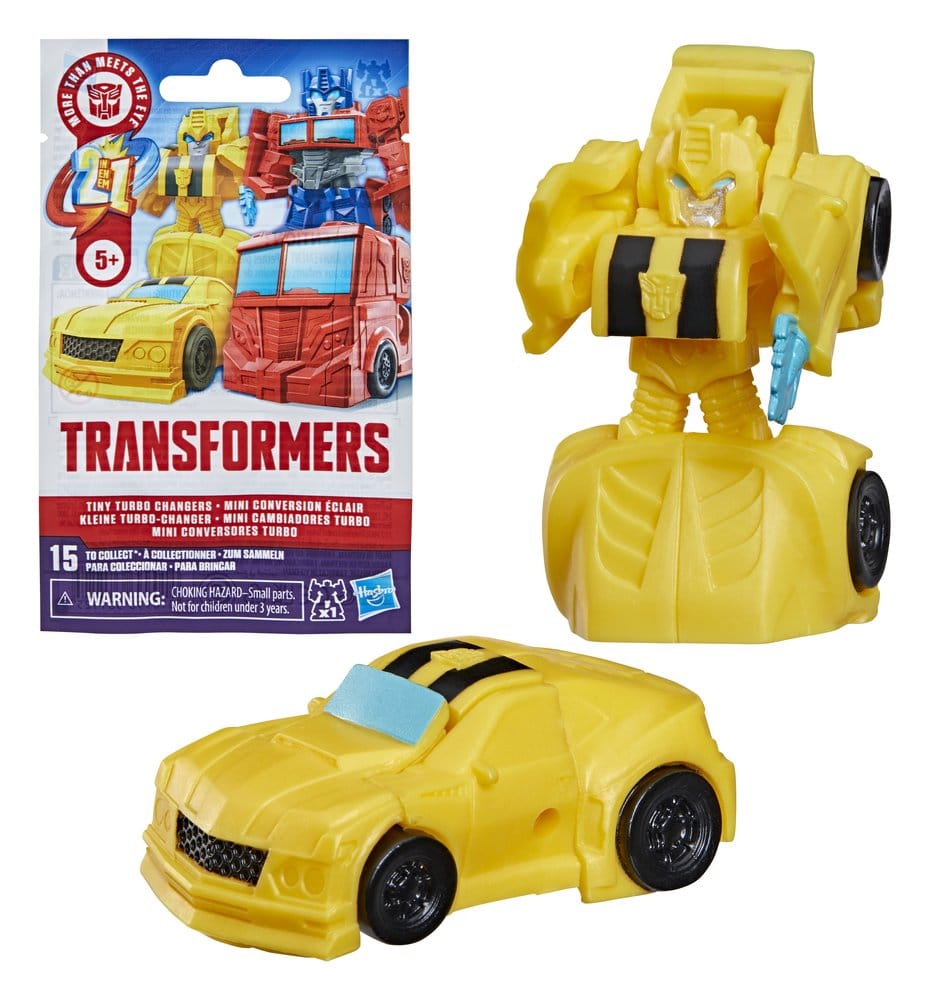 Transformers Mini Figuras 4 cm Tiny Turbo Changers Cajas Sorpresas Expositor (24)