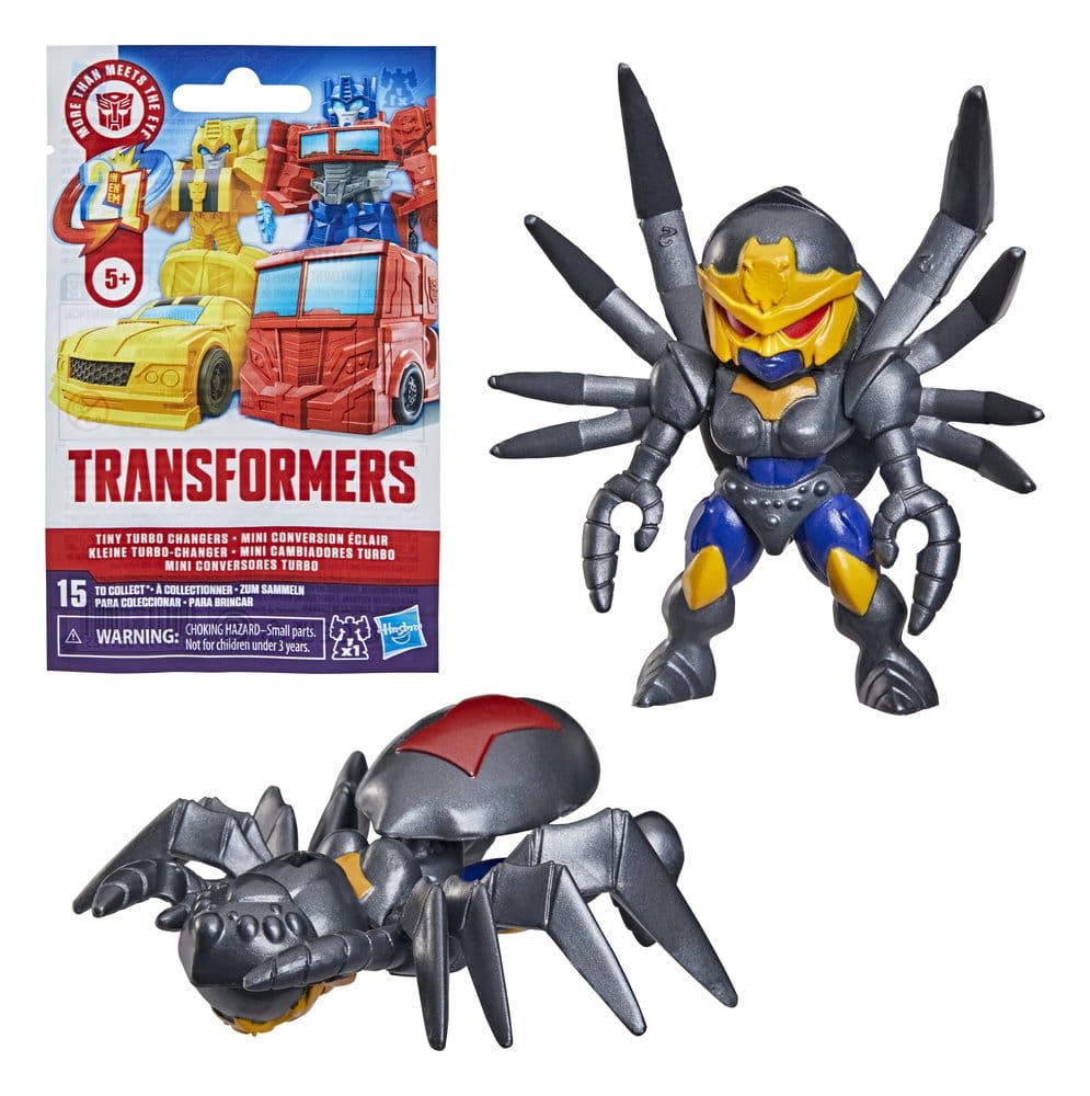 Transformers Mini Figuras 4 cm Tiny Turbo Changers Cajas Sorpresas Expositor (24)