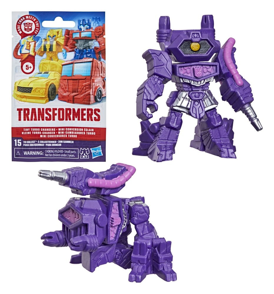 Transformers Mini Figuras 4 cm Tiny Turbo Changers Cajas Sorpresas Expositor (24)