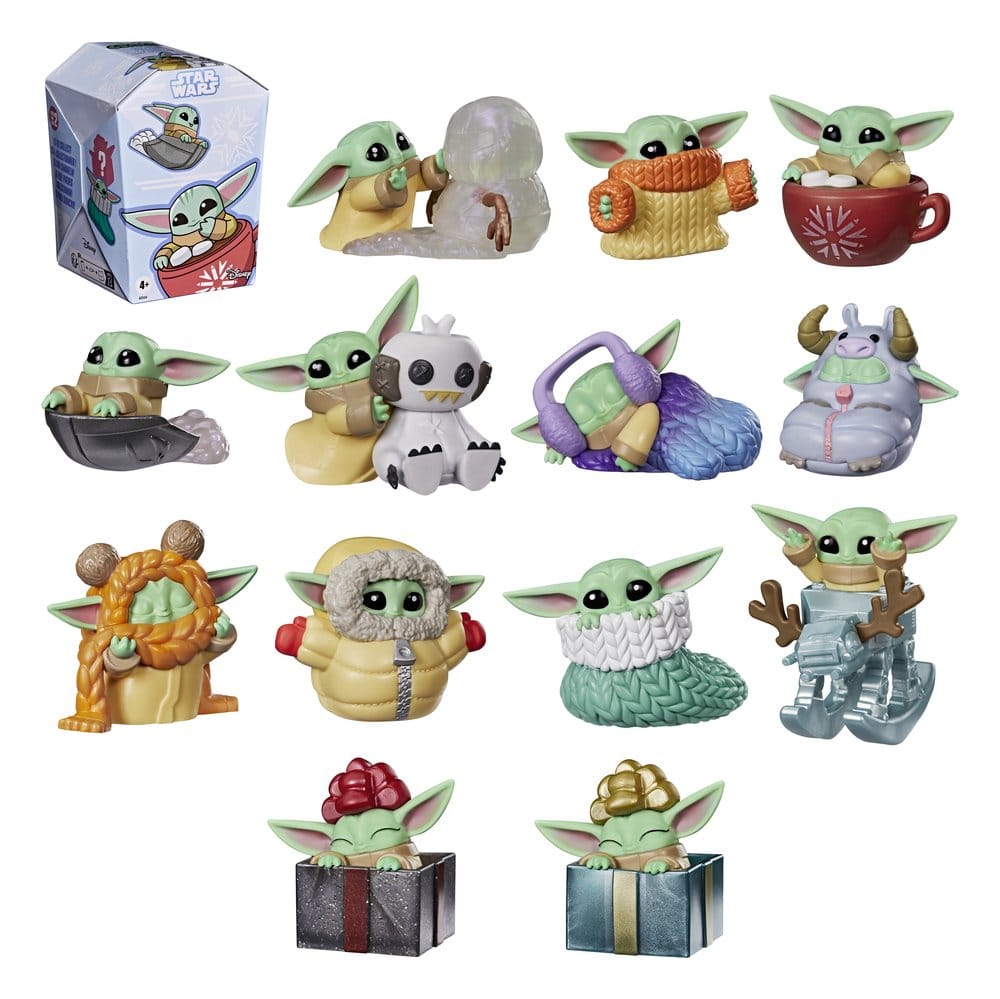 Star Wars Minifiguras 4 cm Grogu Force Freeze Series 2 Cajas Sorpresas Expositor (24)