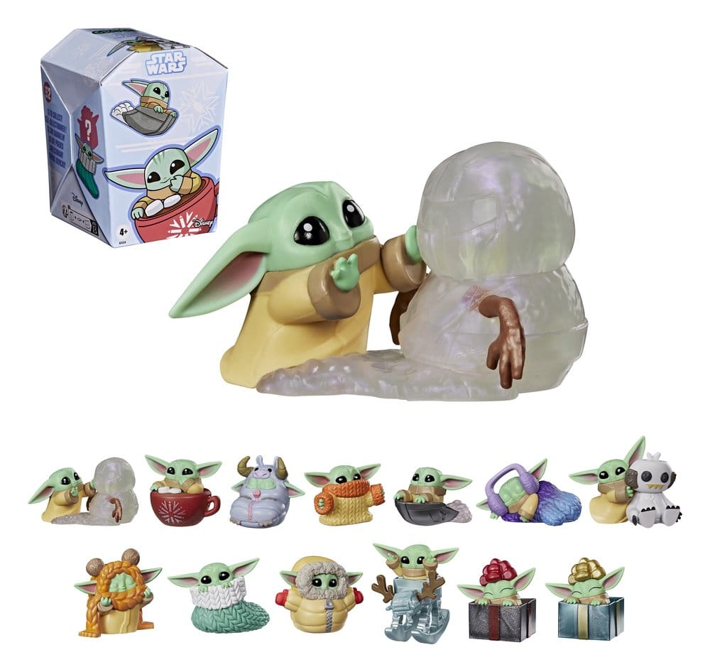 Star Wars Minifiguras 4 cm Grogu Force Freeze Series 2 Cajas Sorpresas Expositor (24)