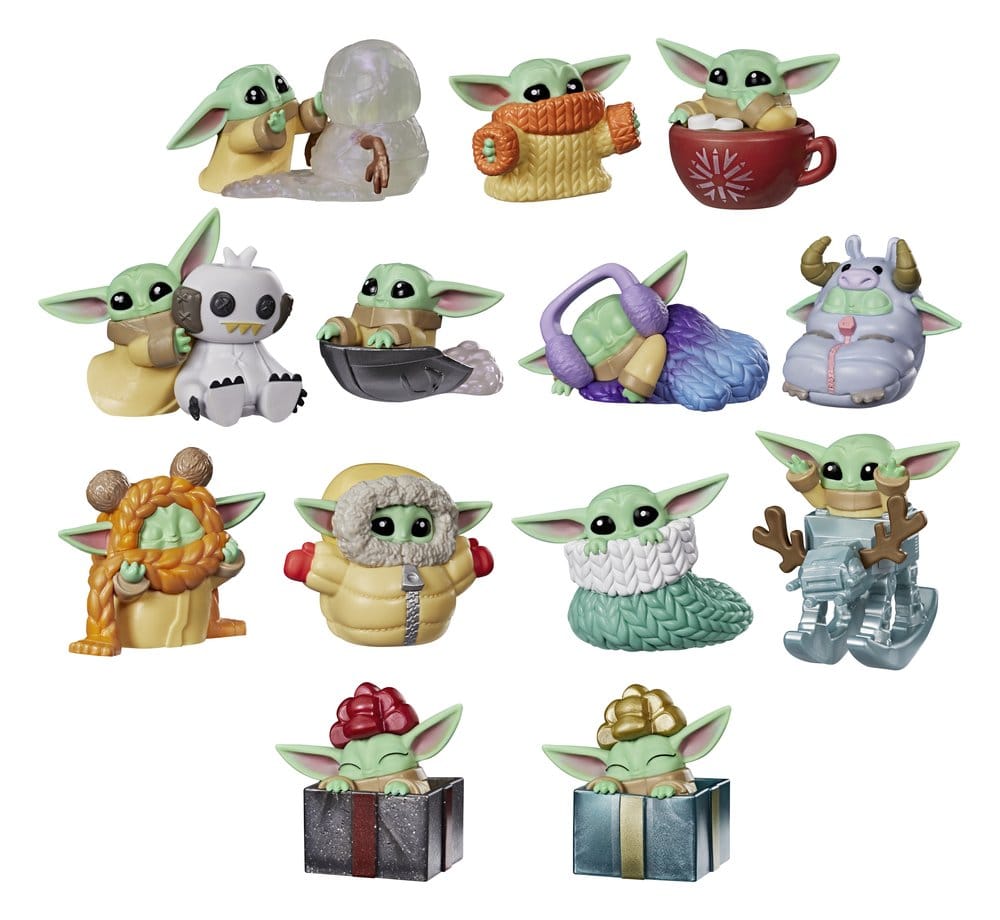 Star Wars Minifiguras 4 cm Grogu Force Freeze Series 2 Cajas Sorpresas Expositor (24)