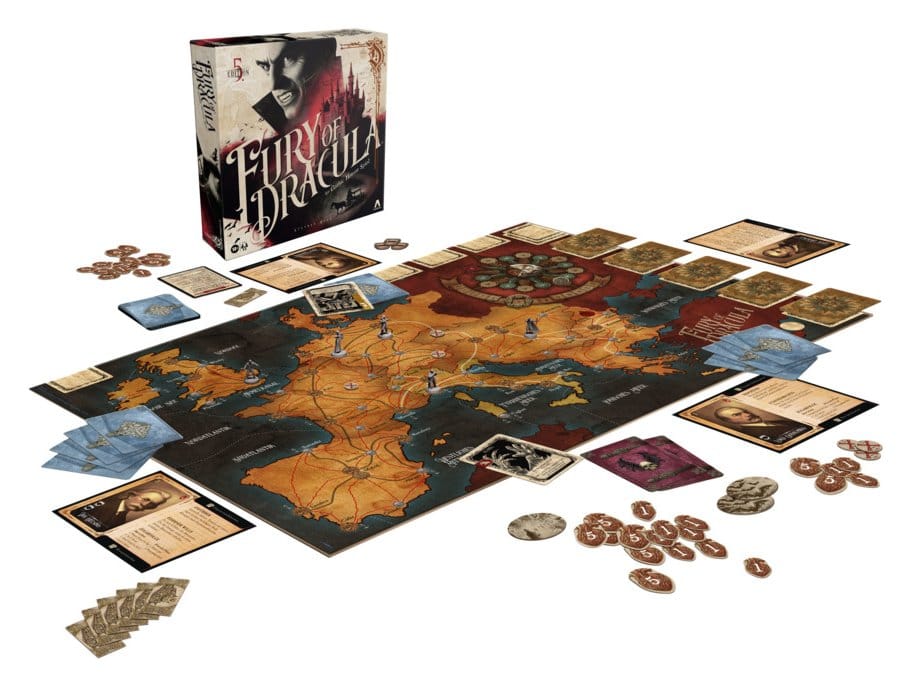 La Furia de Drácula Juego de mesa 5.ª edición *Edición Alemán*