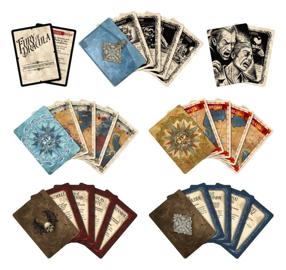 La Furia de Drácula Juego de mesa 5.ª edición *Edición Alemán*