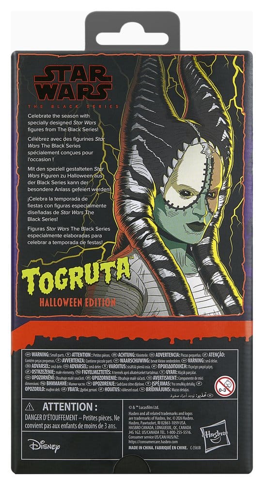 Star Wars Black Series Figura Togruta (Halloween Edition) 15 cm