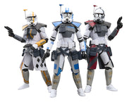 Star Wars: The Clone Wars Black Series Pack de 3 Figuras ARC Trooper Havoc, Colt & Blitz 15 cm