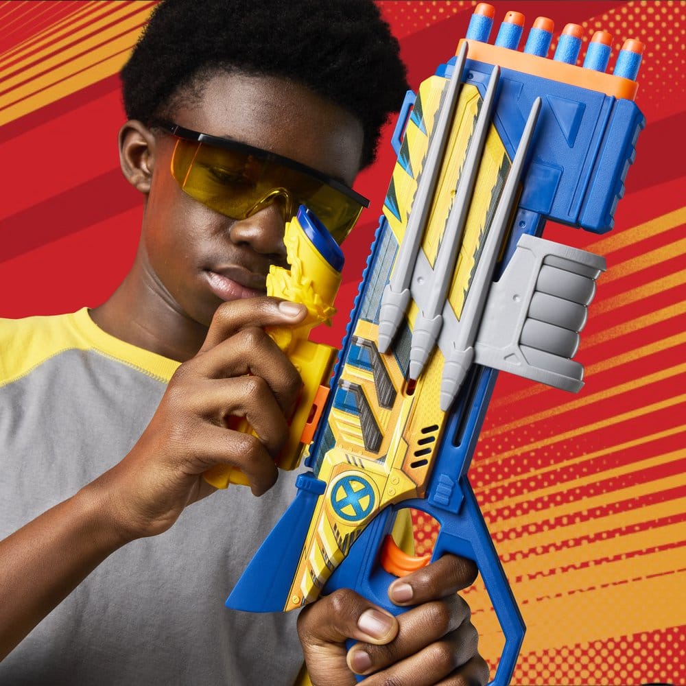 X-Men '97 NERF Lanzador de Dardos Marvel's Wolverine