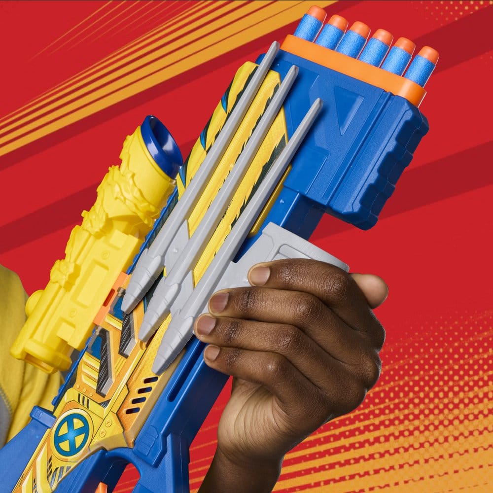 X-Men '97 NERF Lanzador de Dardos Marvel's Wolverine