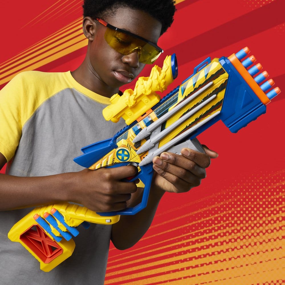 X-Men '97 NERF Lanzador de Dardos Marvel's Wolverine